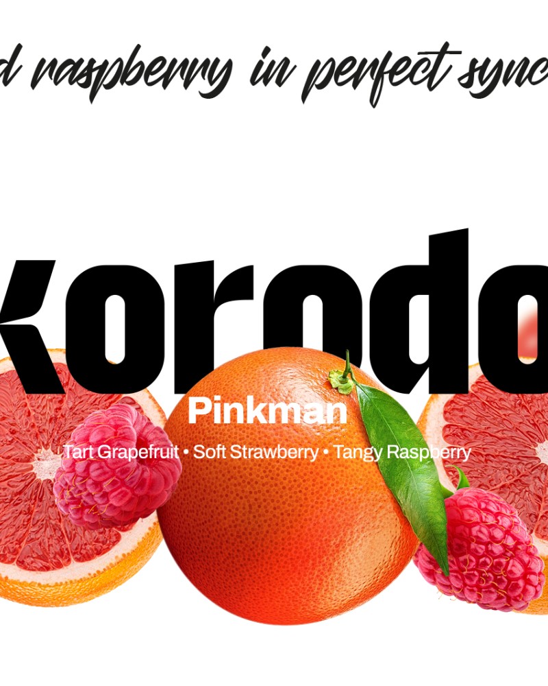 Korodo Pinkman Bitkisel Nargile Melası